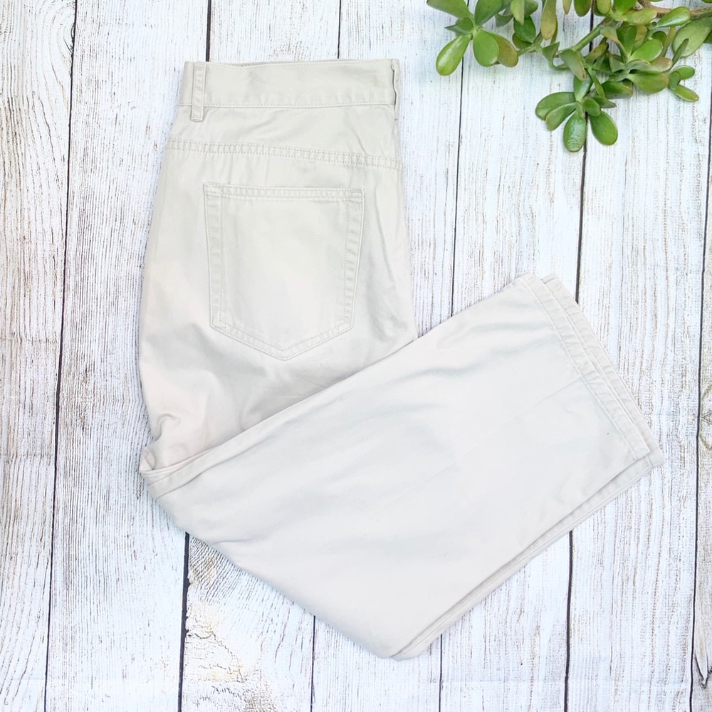 Ralph Lauren Jeans Cream Capris
